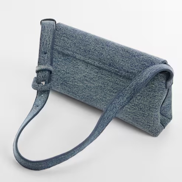 Mango - Denim shoulder bag - Picture 3 of 8